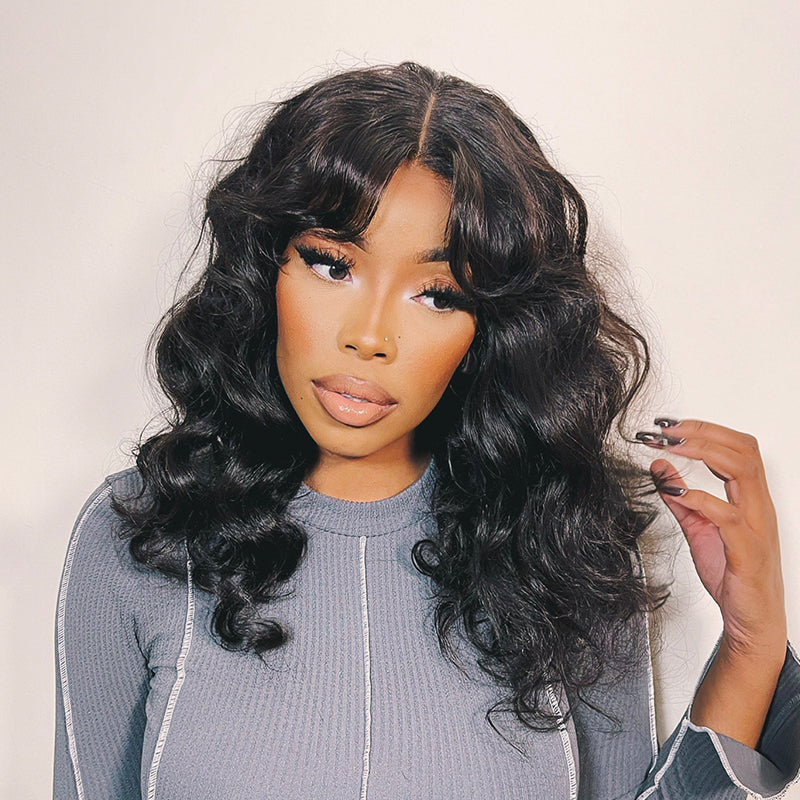 Gorgius Springy Curly Y-Shape Swiss HD Lace Wig