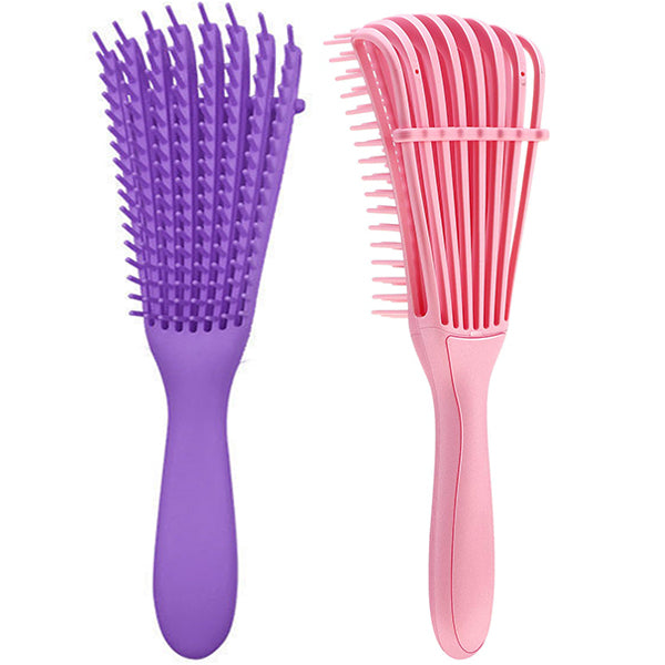 Detangle Brush | Less Damage, More Comfortable 23334445555666-01
