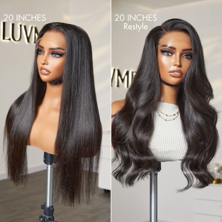 Wide T HD Lace Bohemian Style Lob Wig Pre Plucked3