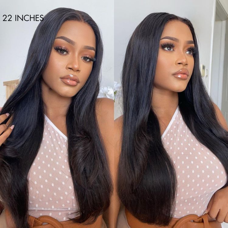 Wide T HD Lace Bohemian Style Lob Wig Pre Plucked3