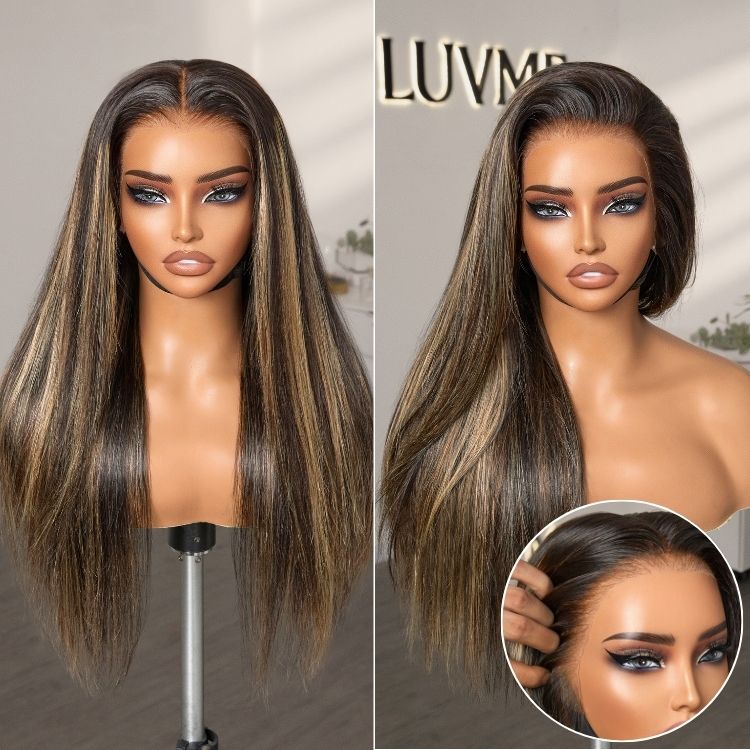 PreMax Wigs | Super Natural Hairline Silky Straight Glueless 13x4 Frontal Lace Wig Human Hair Pre-Cut Lace-02