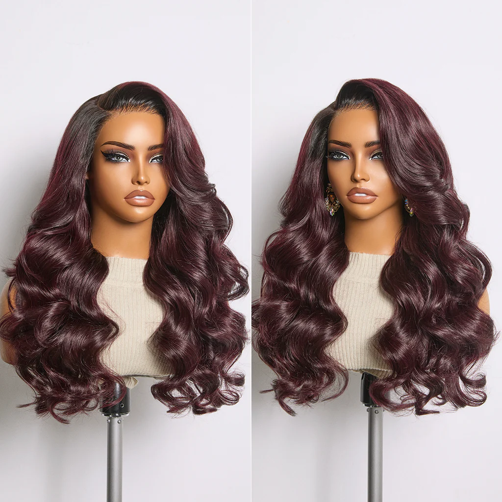 UI1 Luvme All-Day Comfort™ Wig PartingMax Brown Highlights Funmi Curly 7x6 Closure HD Lace Glueless Wig Pre Cut Lace-21