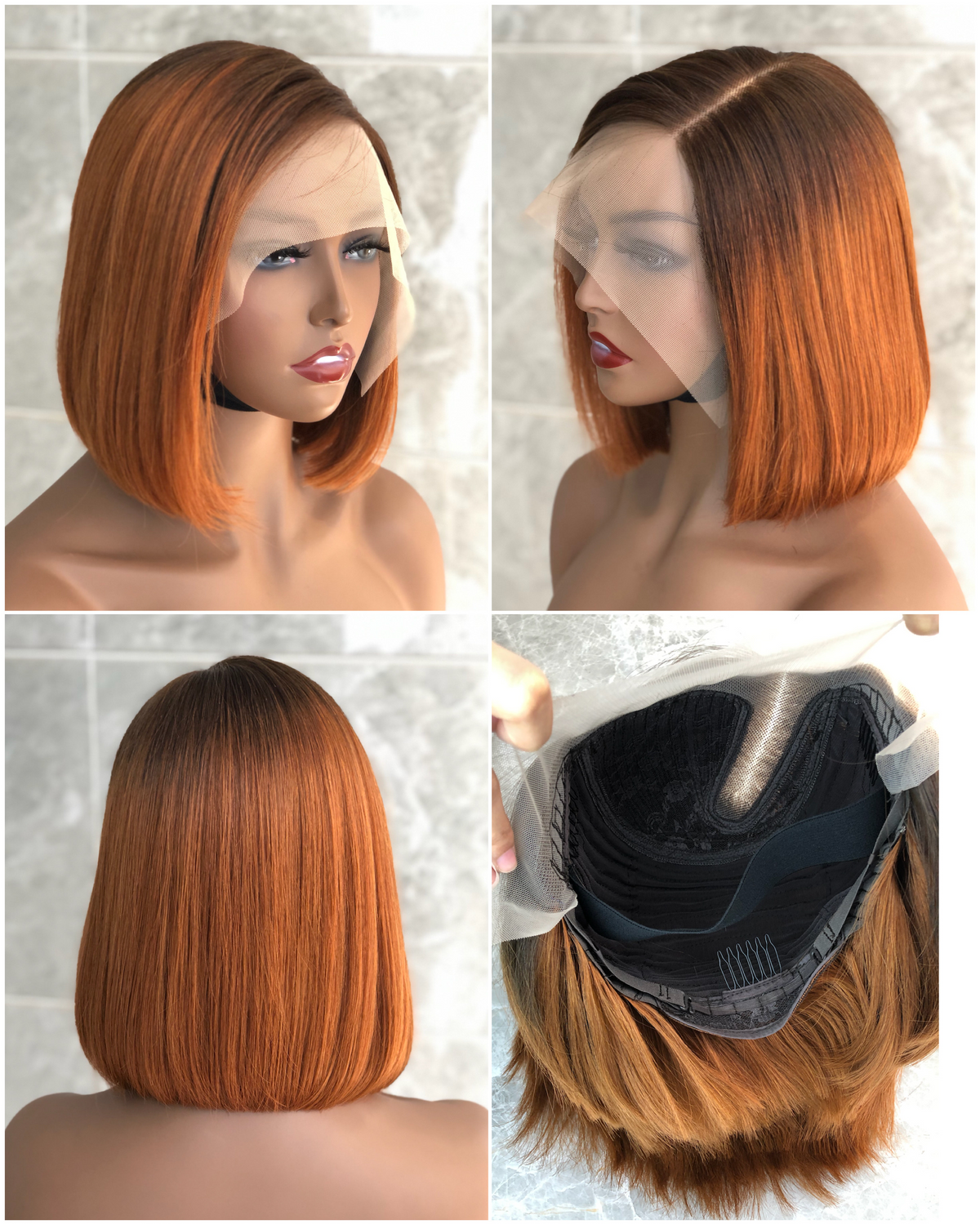 Hair Straightener Comb wig-16