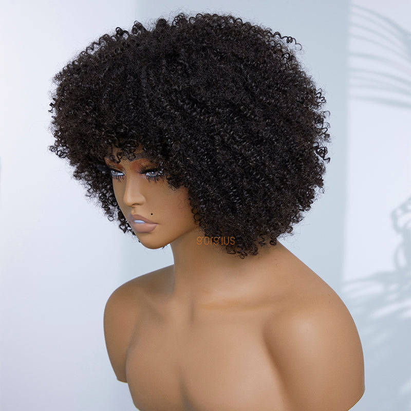 High Key | Jerry Curl True Scalp Bang Wig002-08