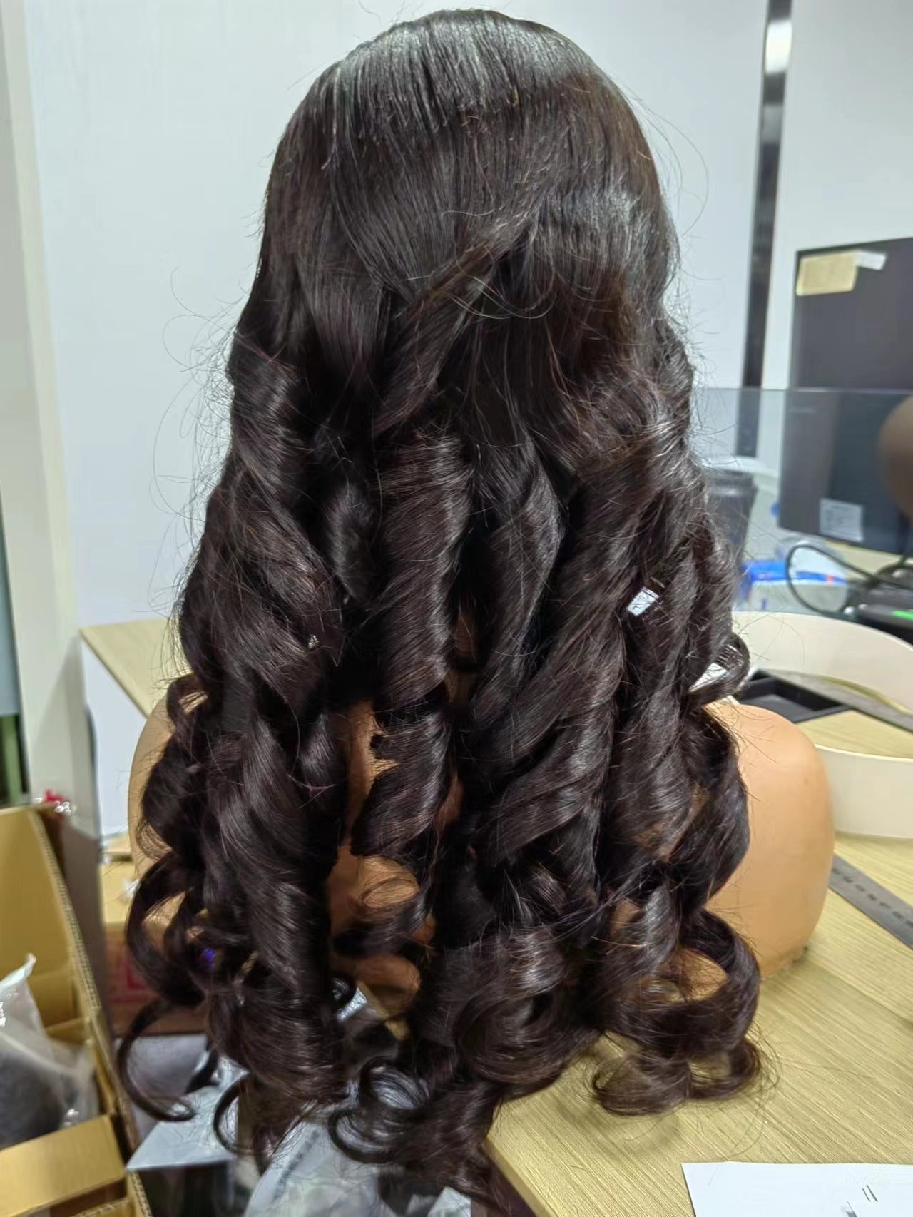 Anniversary Sale | 4x4 Natural Big Kinky Curly Closure Lace Wig