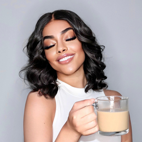 Body Wave Wig, 180% Density Frontal Lace Wig Glueless Pre Plucked