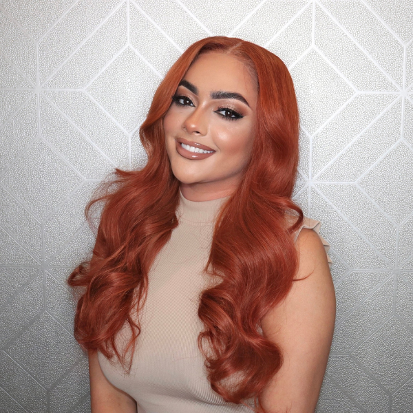 Exclusive Discount | Cinnamon Brown Loose Wave 5x5 Closure Glueless Undetectable Lace Wig