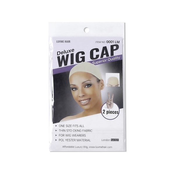 Luvme Hair Brown Stocking Fabric Wig Caps  | 10 Pieces