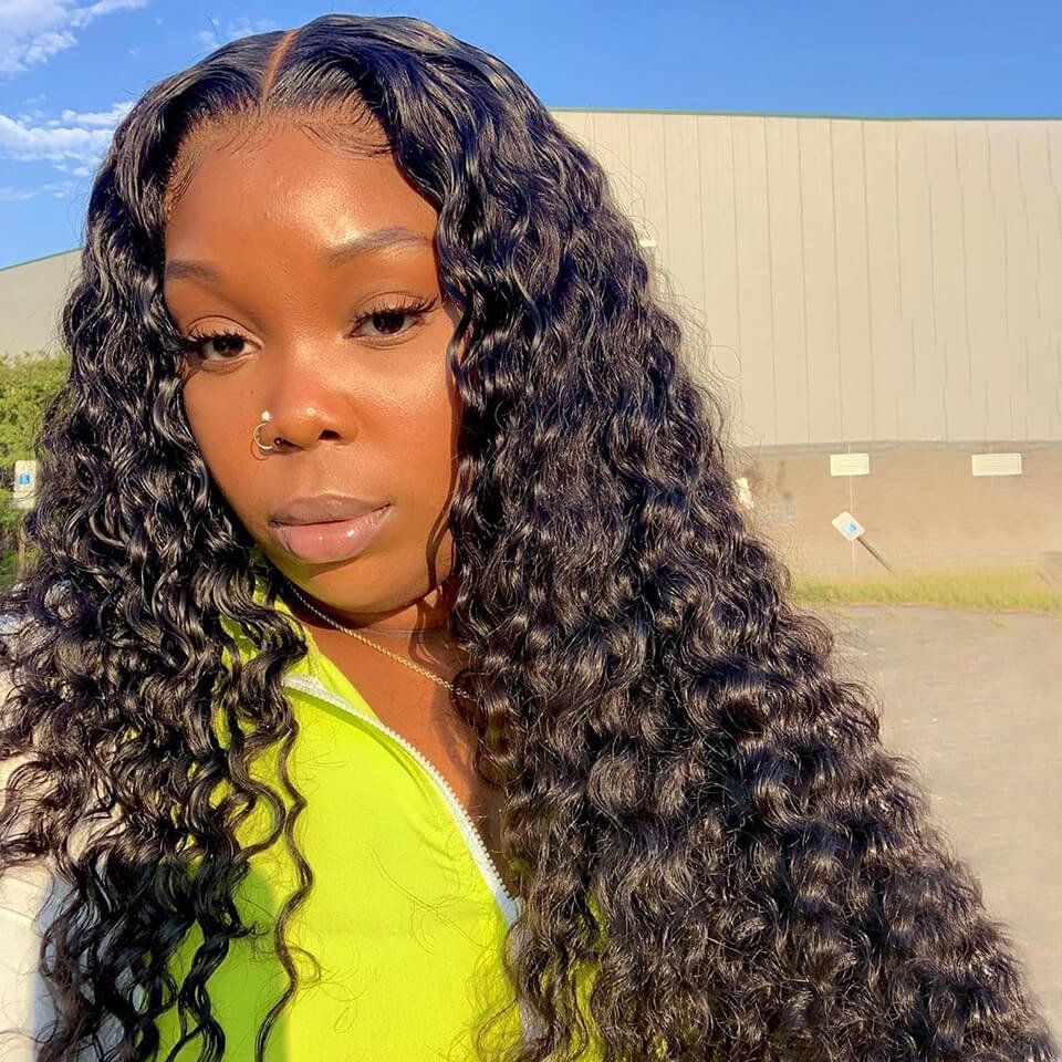 Special Sale | Deep Wave Breathable 4x4 Lace Closure Glueless Wig | Beginner Friendly