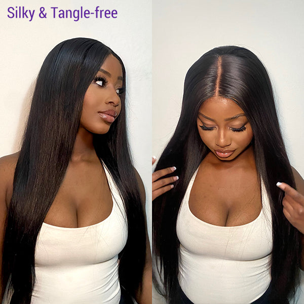 Silky Straight 360 Lace Wig Pre-bleached & Pre-plucked