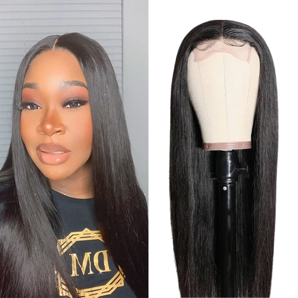 Glueless High Density Breathable Lace Closure Wig