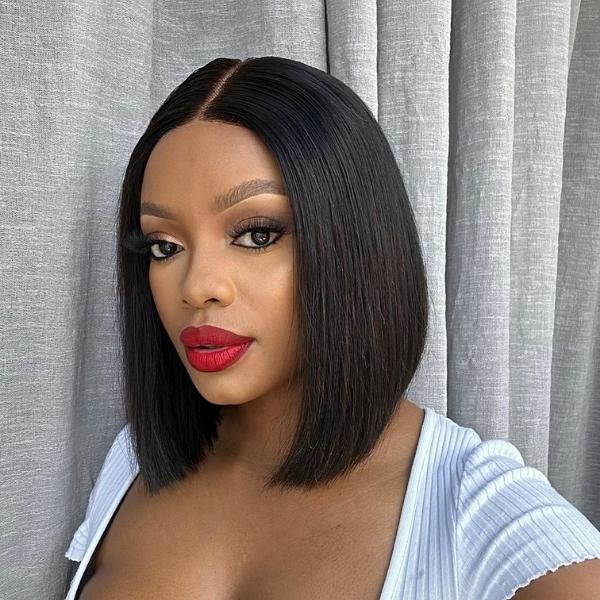 Special Sale | Bob Wig Human Hair Closure Wig Silky Blunt Cut | Upgraded 2.0