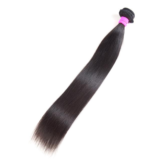 1 pieza de paquetes de cabello humano virgen liso y mejor