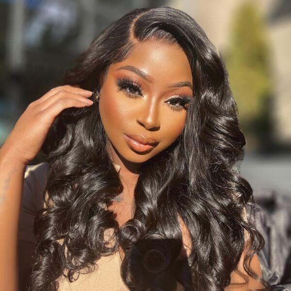 Body Wave Wig, Undetectable Lace Wig, Glueless Lace Wig, Closure Lace Wig