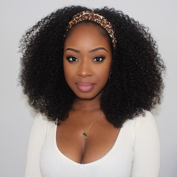 Welcome Back | Glueless & Affordable Jerry Curly Headband Wig (Get Free Trendy Headband)