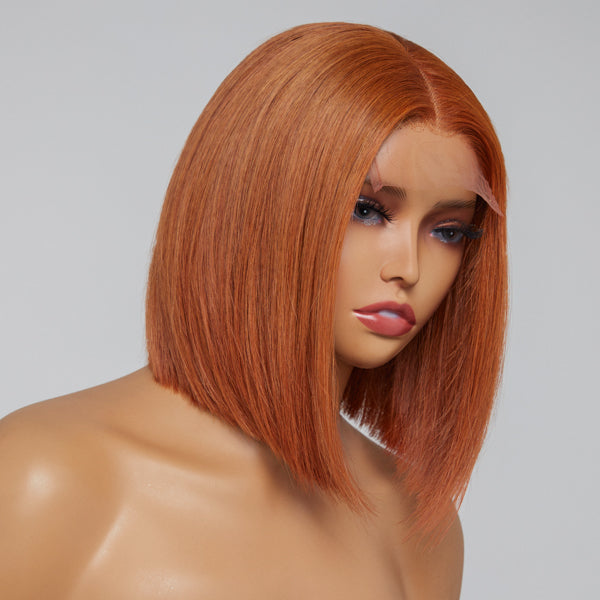 Beginner Friendly | Sugar Maple 4x4 Glueless Bob Wig | Radiant Winter Vibes;