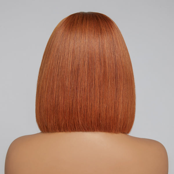 Beginner Friendly | Sugar Maple 4x4 Glueless Bob Wig | Radiant Winter Vibes