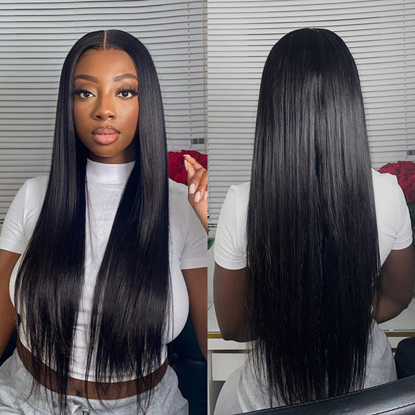 Silky Straight 360 Lace Wig Pre-bleached & Pre-plucked