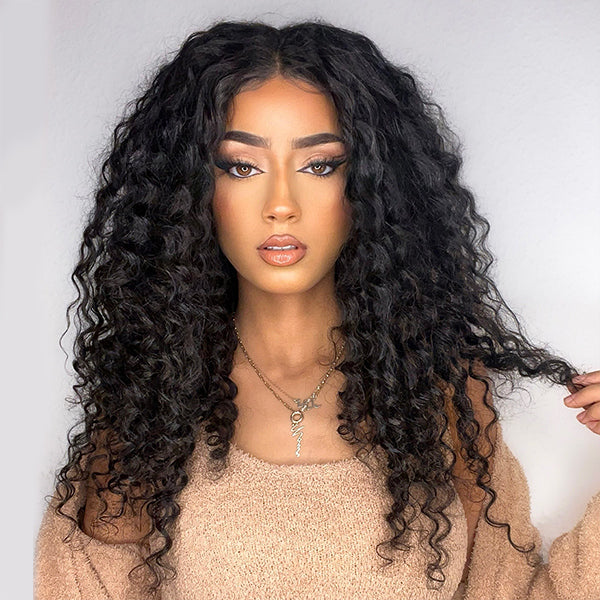 Special Sale | Deep Wave Breathable 4x4 Lace Closure Glueless Wig | Beginner Friendly