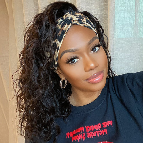 Flash Sale | Loose Deep Wave Affordable Headband Wig (Get Free Trendy Headband)