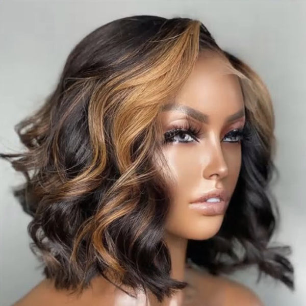 Flash Sale | Loose Wave Mix Blonde Color 5X5 Undetectable Lace Closure Wig