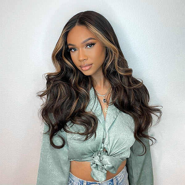 4C EDGES | GLUELESS NATURAL BLACK KINKY STRAIGHT SHORT BOB WIG MINIMALIST HD LACE DEEP SIDE PART 100% HUMAN HAIR