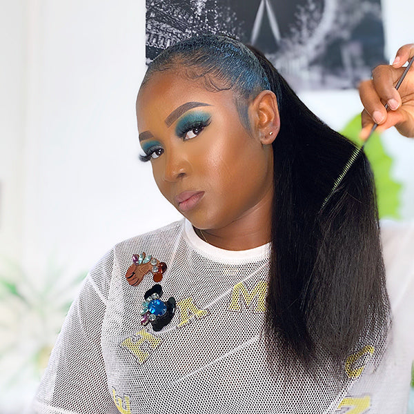 Human Hair Sleek Ponytail Easy To Wear | Upgraded 2.0