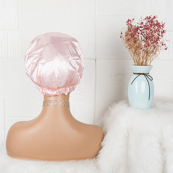 Luvme Hair Double Layer Silk Soft Sleeping Cap