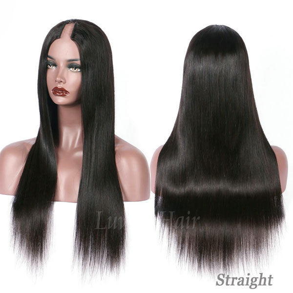 Body Wave Wig, U Part Wig Quick & Easy Affordable Wig (Get Free Clip In Set)